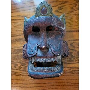 Handmade Vintage Nepal Tibet Mask